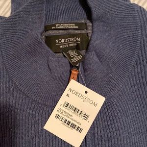 Mens Nordstrom sweater XL NWT. Cotton and cashmere.